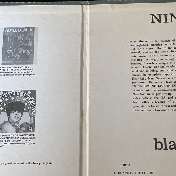 NINA SIMONE Black Is The Color Two Record Set - Picture 6 of 14